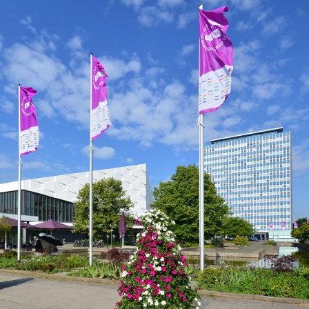 Die Gebäude der CAU in Kiel. 