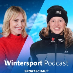 Muriel Mohr (r.) im Wintersport-Podcast