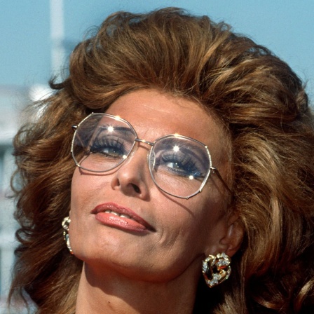 Sophia Loren 1990 in Los Angeles.