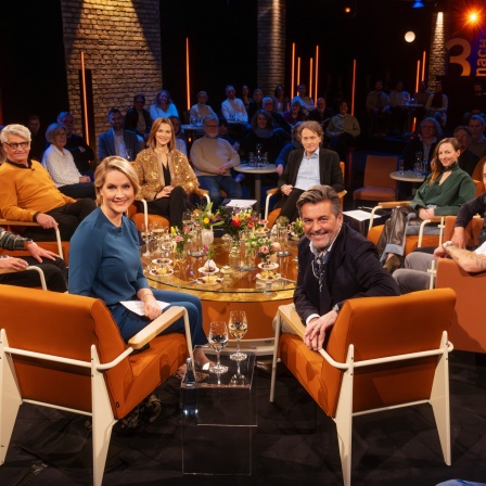 3nach9 mit Thomas Anders, Katharina Schüttler, Julia-Niharika Sen, Franz Stärk, Erik und Rick Zabel sowie Lukas Irmler.