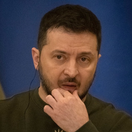Der ukrainische Präsident Wolodymyr Selenskyj