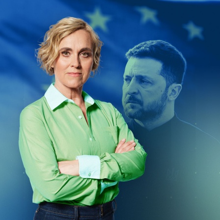 Caren Miosga mit Wolodomir Selenskyj