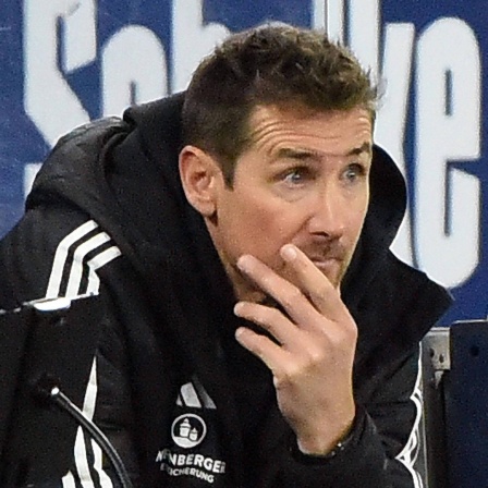 Nürnbergs Trainer Miroslav Klose