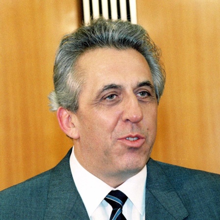 Egon Krenz, Staatsratsvorsitzender der DDR, 9.11.1989 in Ost-Berlin