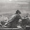 "David's Gebet", Illustration von 1886.
