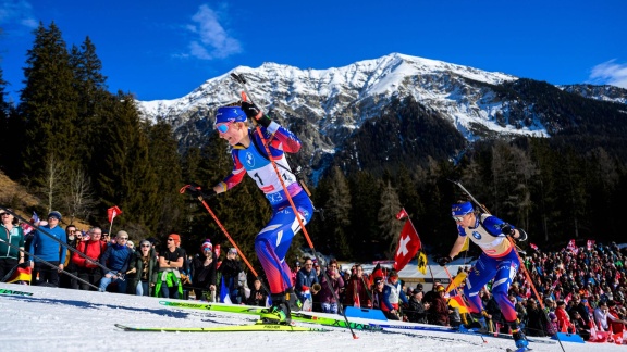 Sportschau Wintersport - Wm-verfolgung Der Frauen In Lenzerheide - Die Zusammenfassung