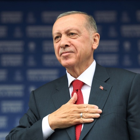 Der türkischge Präsident Recep Tayyip Erdogan