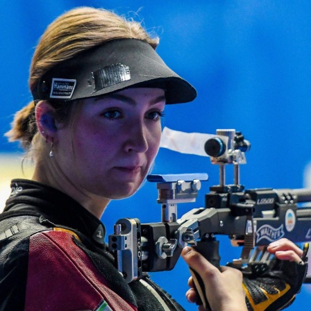 Anna Janßen geht im Sportschießen an den Start