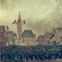 Deutsche Nationalversammlung in der Paulskirche in Frankfurt a. M.
