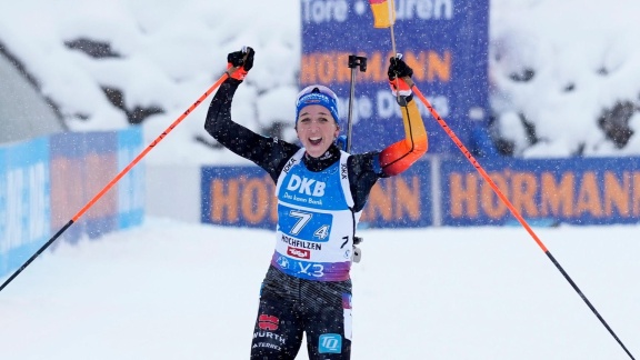 Sportschau Wintersport - Familienmensch Franziska Preuß