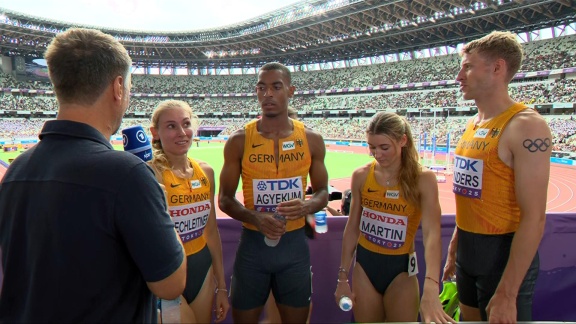 Sportschau Leichtathletik-wm 2025 - Mixed-staffel Nach Vorlauf Enttäuscht - Die Stimmen