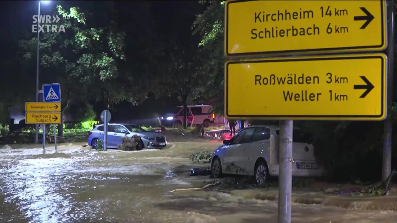 SWR Extra - Hochwasser in Baden-Württemberg