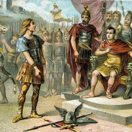 Vercingetorix gegen Julius Caesar
