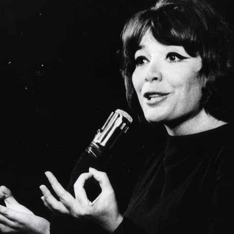 Juliette Greco Auftritt 1964