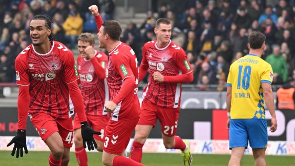 Sportschau Bundesliga - Köln Kontert Braunschweiger Blitzstart