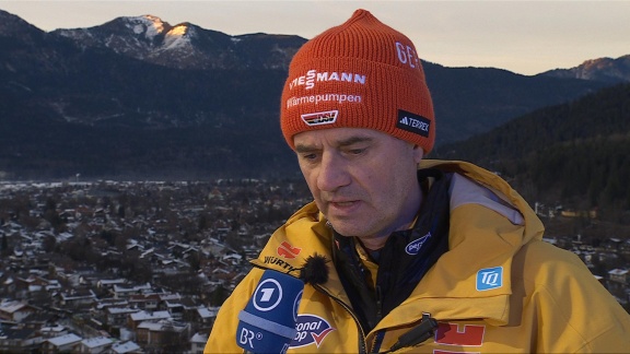 Sportschau Wintersport - Bundestrainer Stefan Horngacher - 'mannschaftlich Gutes Ergebnis'