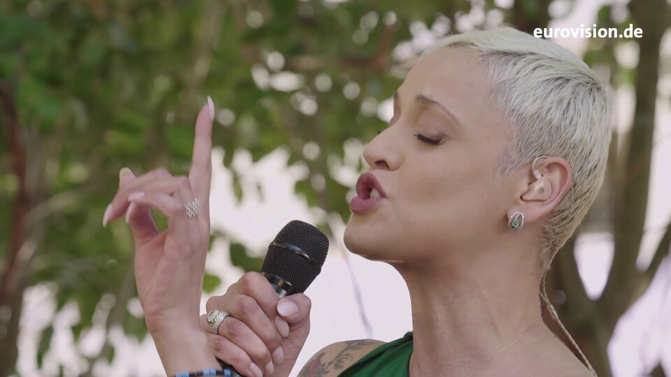 Eurovision Song Contest FadoSängerin Mariza bei der Botschaft ARD