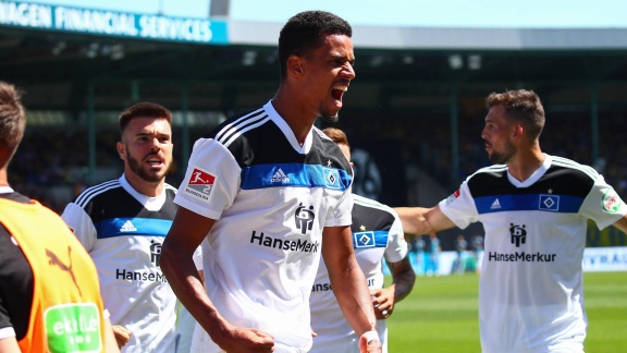Sportschau - Hamburg Jubelt Dank Glatzel In Braunschweig