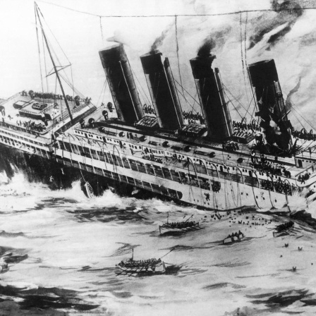 Untergang der Lusitania