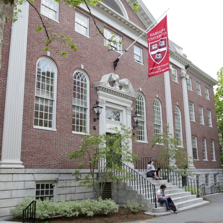 Gelände der Harvard University in Boston