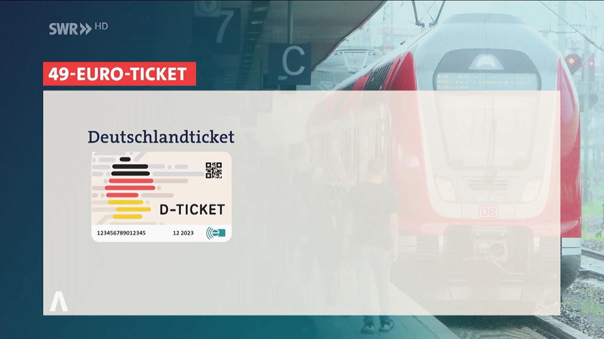 SWR Aktuell BadenWürttemberg Das neue Deutschlandticket erklärt ARD Mediathek