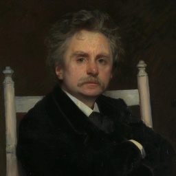 Gemälde von Edvard Grieg, Portrait
