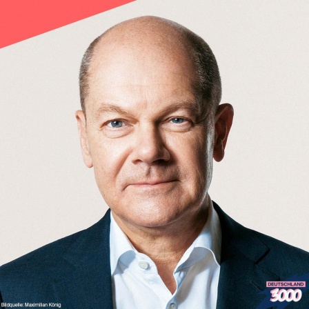 Das Bild zeigt Olaf Scholz.