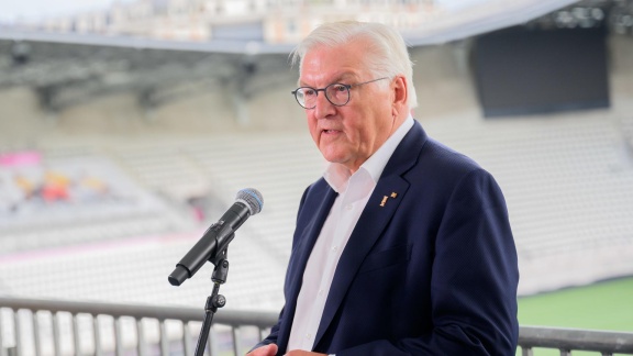 Sportschau Paralympics 2024 - Bundespräsident Steinmeier - 'es Ist Ein Fest Für Den Sport'