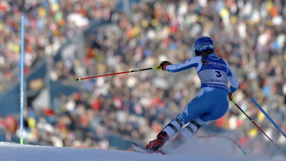 Sportschau Wintersport - Wm-slalom Der Frauen In Saalbach - Zusammenfassung