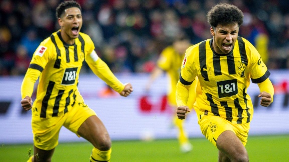 Sportschau Bundesliga - Tor-premiere Für Adeyemi Bei Bvb-sieg In Leverkusen