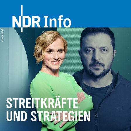 Caren Miosga interviewt Wolodomyr Selenskyj für ihre neue Talkshow im Januar 2024.