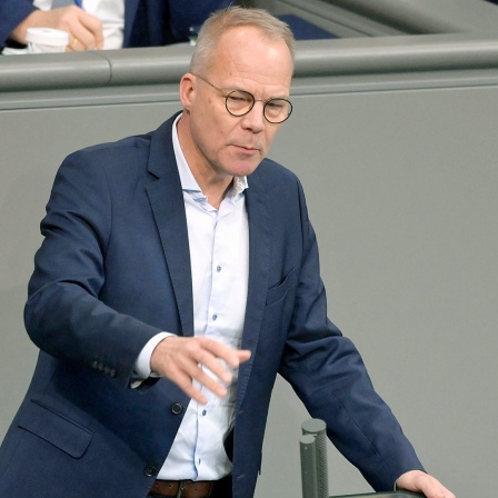 Der SPD-Politiker Matthias Miersch bei einer Rede im Bundestag.