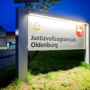 Schild Justivollzugsanstalt Delmenhorst