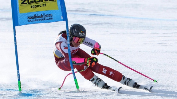 Sportschau Wintersport - Super G Der Frauen In Saalbach - Die Zusammenfassung