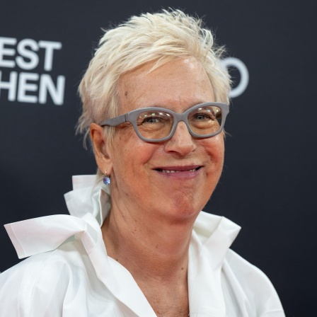 Doris Dörrie, Filmregisseurin, bei der Eröffnung des Filmfests München im Juni 2023