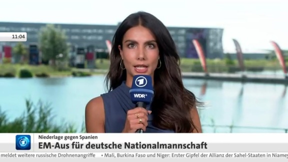 Sportschau Uefa Euro 2024 - Lea Wagner - 'es War Sehr Emotional'