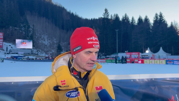 Sportschau Wintersport - Horngacher: 'große Erleichterung' über Bronze