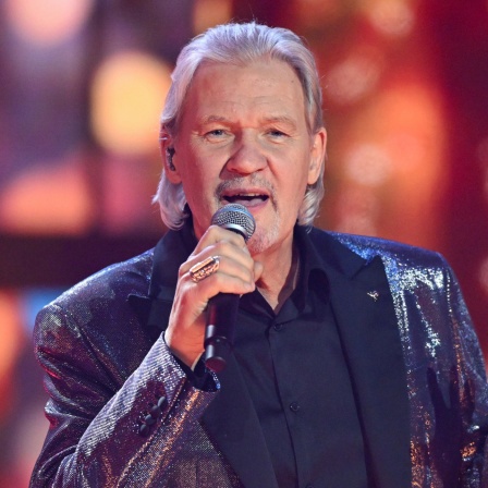 Johnny Logan bei einem Auftritt 2023 in Leipzig