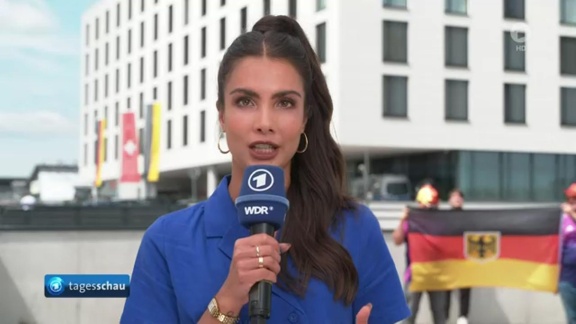 Sportschau Uefa Euro 2024 - Lea Wagner -  'mannschaft Wirkt Entspannt'