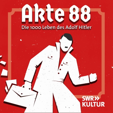 Illustration zur Serie &#034;Akte 88&#034;, Verschwörungstheorien über Hitler nach 1945