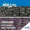 Fotos eines Satteliten zeigen eine Schule und Wohnblöcke in Bachmut aufgenommen am 08. Mai 2022 und nach der Zerstörung am 15. Mai 2023.