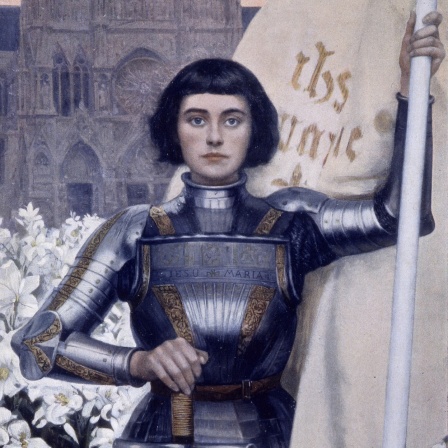 Aus dem Titel des Figaro Illustre von 1903: Jeanne d'Arc nach Albert Lynch