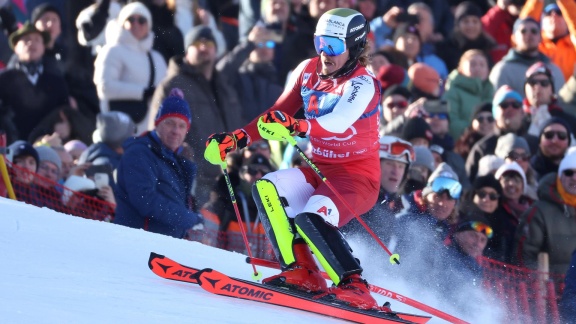 Sportschau Wintersport - Der Slalom Der Männer In Kitzbühel - Der 1. Durchgang
