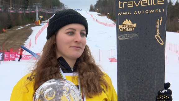 Sportschau Wintersport - Ramona Hofmeister - 'kann Gerade Nicht Die Richtigen Worte Finden'