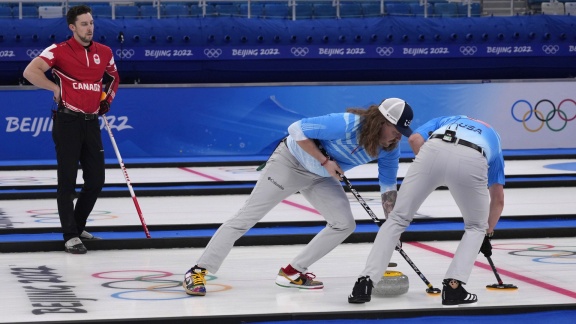 Sportschau - Curling: Spiel Um Platz Drei, Usa - Kanada (m) - Das Komplette Spiel