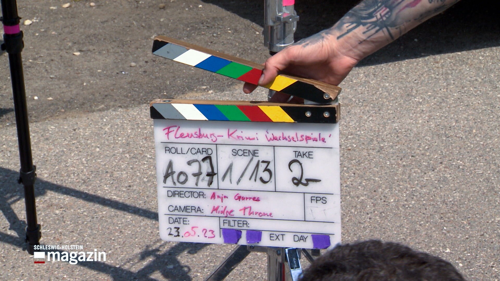 SchleswigHolstein Magazin FlensburgKrimi Dreharbeiten der zweiten