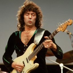 Ritchie Blackmore, Mitglied der Musikgruppe Deep Purple, 06/1985,