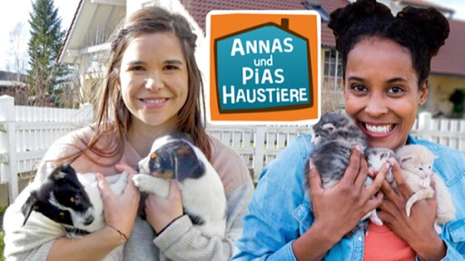 Logo Anna, Pia und die Haustiere | Bild: BR