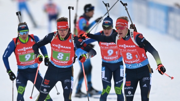 Sportschau - Biathlon-weltcup In Oberhof - Die Mixed-staffel In Voller Länge