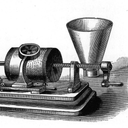 Edison-Phonograph (Zeichnung)